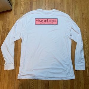 Vineyard Vines Shirts - Mens White XL Vineyard Vines Long Sleeve Tee Vineyard Vines Shirts - Mens White XL Vineyard Vines Long Sleeve Tee